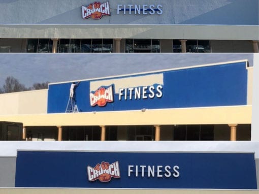 Commercial Painting – Crunch Fitness