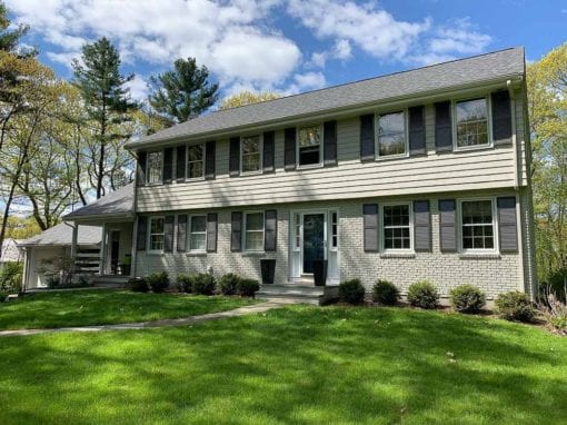 Exterior House painting – Weston, MA